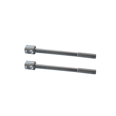 M4*15mm Электрические винты для круглого головного счетчика с грубыми нитями, уплотняющие винт с одним отверстием