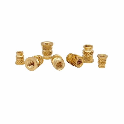 Crown Mark Processing Custom Through-Hole Crurled Copper Nut Double Twill Brass Nut (Обработка короновой марки) Медный орех с двойным скрещиванием