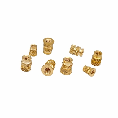 Crown Mark Processing Custom Through-Hole Crurled Copper Nut Double Twill Brass Nut (Обработка короновой марки) Медный орех с двойным скрещиванием