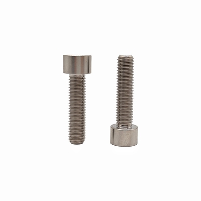 Crown Mark Processing Custom-made Pure Titanium Cup Head Hexagon Screw Titanium Alloy Hexagon Screw (Процесс обработки короновой марки) Чистый титановый чашечный голова шестеренный винт титановый сплав шестеренный винт