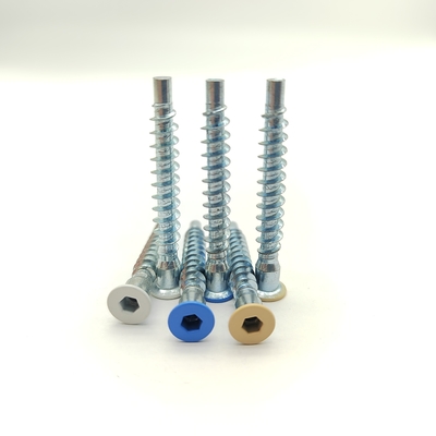 Нержавеющая сталь M5 самозащитные винты цинковая плоская головка пакет из 100