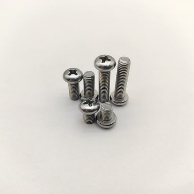 304 Нержавеющая сталь Phillips Pan Head Машинные винты A2-70 DIN 7985