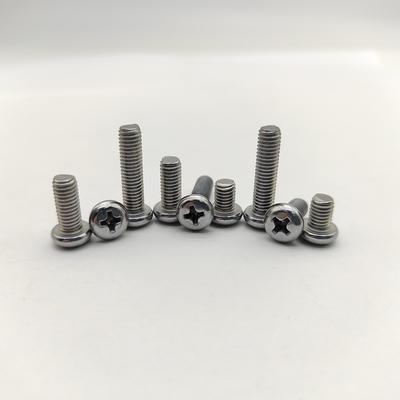 Винты для головных станков Phillips Pan DIN 7985 M3-M12 Цинковые