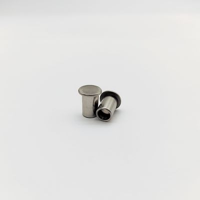 Заклепки полутрубчатые с потайной головкой из нержавеющей стали 304 DIN 7337 M3-M6