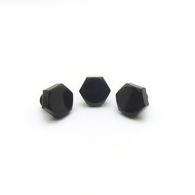 M8x1.25mm Нержавеющая сталь шестеренковый болт 12.3mm Черный электропластированный