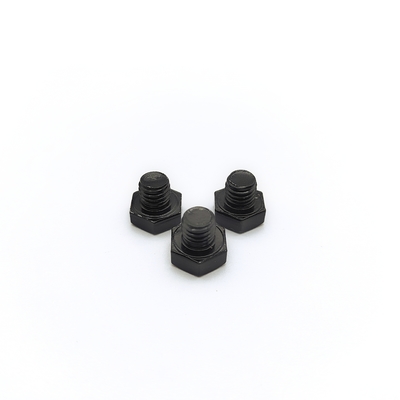 M8x1.25mm Нержавеющая сталь шестеренковый болт 12.3mm Черный электропластированный