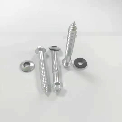 Нержавеющая сталь самонажатие винтов с резиновой стиральной машиной 5.85x5.85 крышевых винтов с стиральной машиной самонажатие бетонных винтов