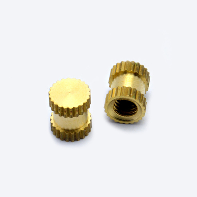 Медная медь ANSI гайки наговора вставки стандартная Knurled чокнутые гайки глухого отверстия чокнутые неубедительные