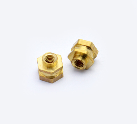 Медная медь ANSI гайки наговора вставки стандартная Knurled чокнутые гайки глухого отверстия чокнутые неубедительные