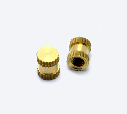 Медная медь ANSI гайки наговора вставки стандартная Knurled чокнутые гайки глухого отверстия чокнутые неубедительные