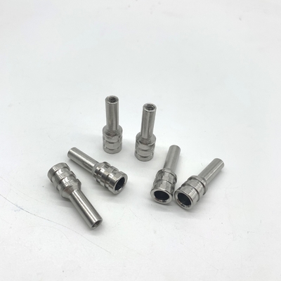 Позолоченные части токарного станка CNC подвергая механической обработке, вал 6x31.6mm нержавеющей стали 316