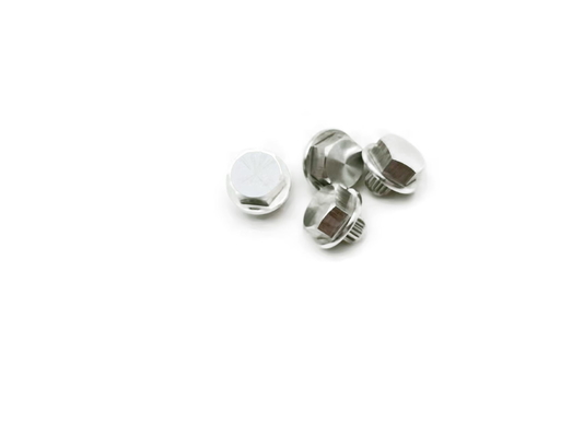 обработка электрофореза гаек наговора 7x14mm частей черного токарного станка Cnc поворачивая