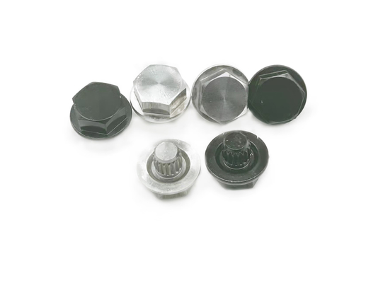 Заклепки нержавеющей стали HEX12.5x12.3 316, заклепки винта стандарта JIS декоративные