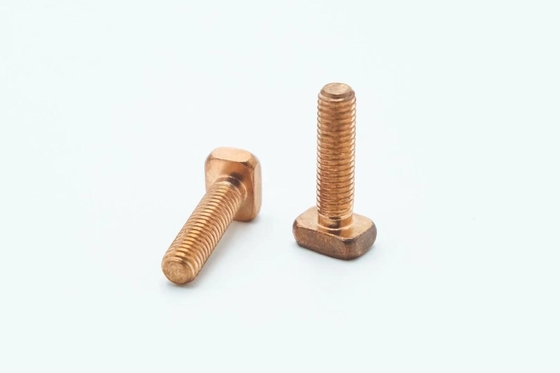 Квадратная головка t сформировала вес 17.59g стали C1022 винта M8x30mm материальный