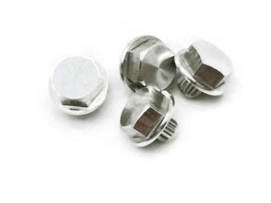 ANSI ногтей частей 6063 токарного станка CNC 7x14mm подвергая механической обработке алюминиевый декоративный