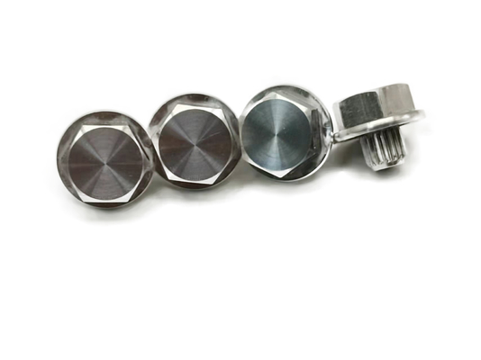 ANSI ногтей частей 6063 токарного станка CNC 7x14mm подвергая механической обработке алюминиевый декоративный