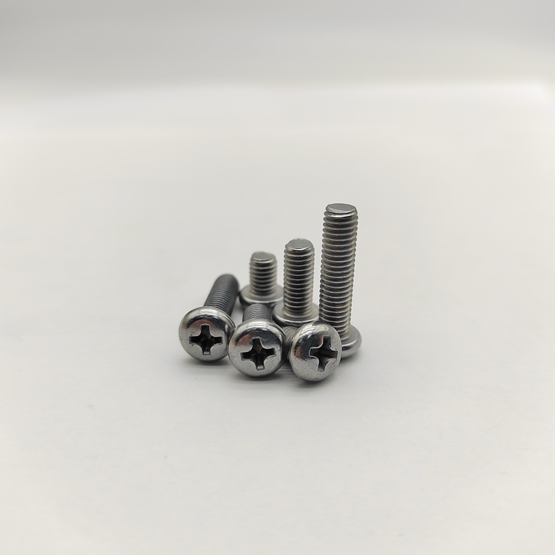 Винты для головных станков Phillips Pan DIN 7985 M3-M12 Цинковые