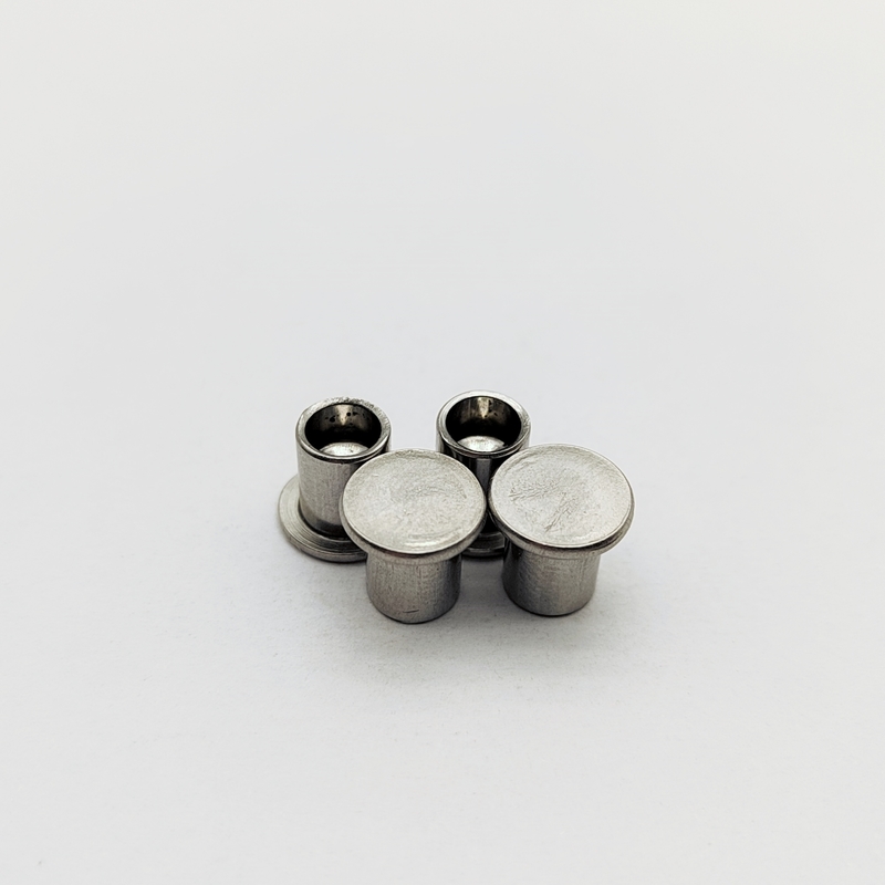 304 Нержавеющая сталь полутрубчатые ниты плоская голова DIN 7340 M3-M8