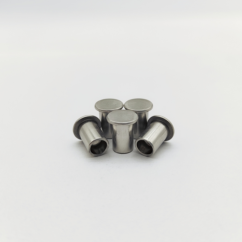 316L Нержавеющая сталь Плоская голова полутрубчатые ниты ISO 15977