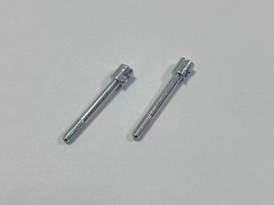 Silver Electric Meter Screws with 5mm*5mm Round Head Round Style