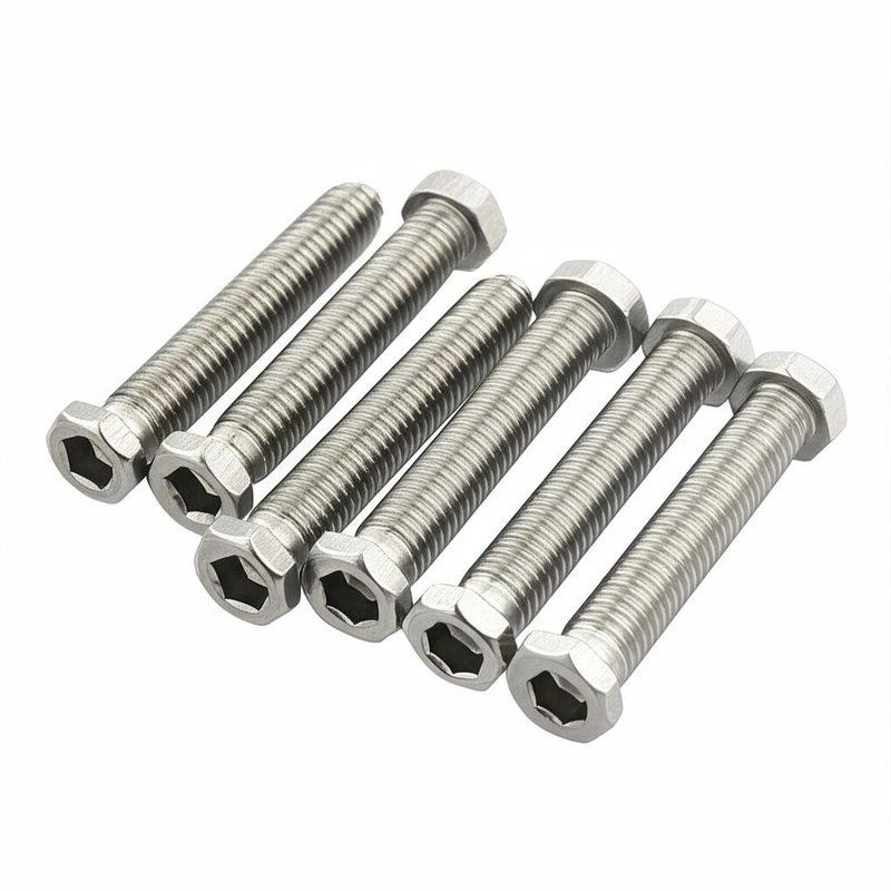 Passivation Treated Stainless Steel Security Screws Featuring External Hexagon Design and Excellent Corrosion Resistance Properties