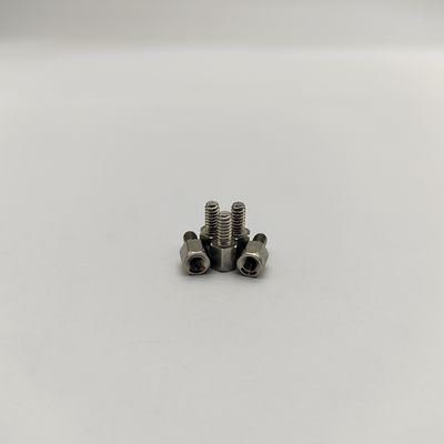 Промышленные шестигранные стойки SS316/Латунь, обработанные на станках с ЧПУ, нестандартная резьба