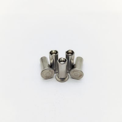 Морские заклепки из нержавеющей стали 316 M5-M12 с плоской головкой, 40% полые