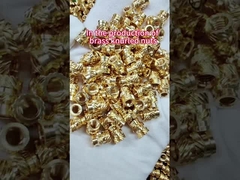 Инкрустированные медные орехи латуниные скрученные нитевыми орехами горячеплавные орехи