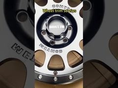 эпицентр деятельности колеса длины хвостовика 6.4mm скрепляет болтами высоту 6.8mm прямого направления потока цветка главную