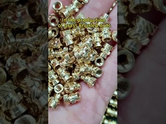 Производитель медной винтовки с формованной инъекцией #горячеплавкой медной орехи #вставки пальцев