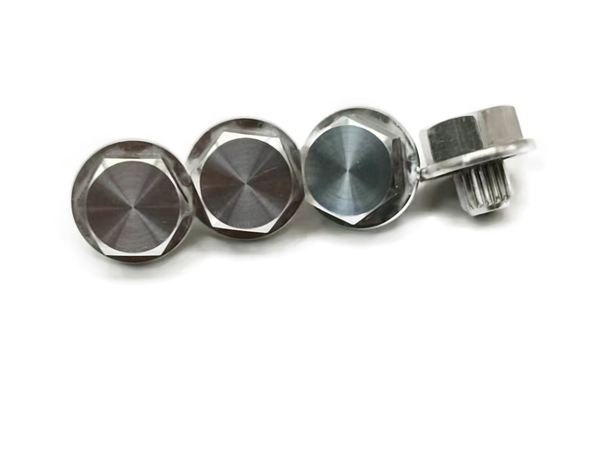 Декоративный пригвождает электрофореза 6063 часть алюминиевого ногтей колеса декоративного черную алюминиевую подвергая механической обработке